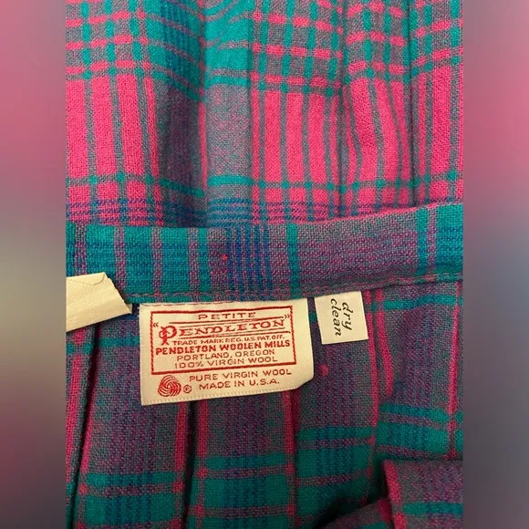 Pendleton skirt
