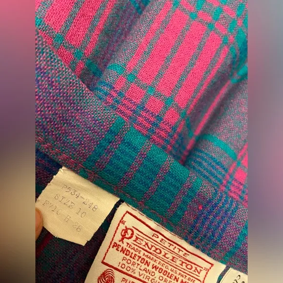 Pendleton skirt