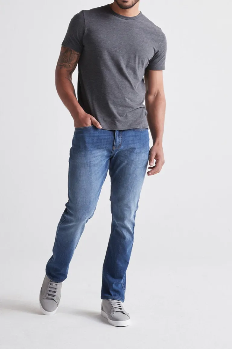 Performance Denim Relaxed Taper Pant
