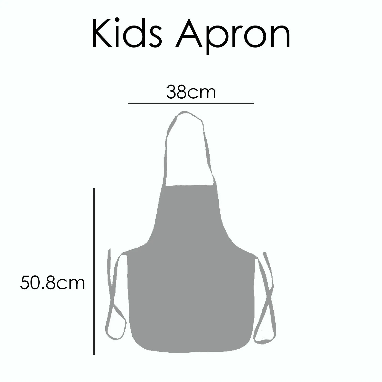 Personalised Apron with Stylish Text and Sunflower Ladder Print