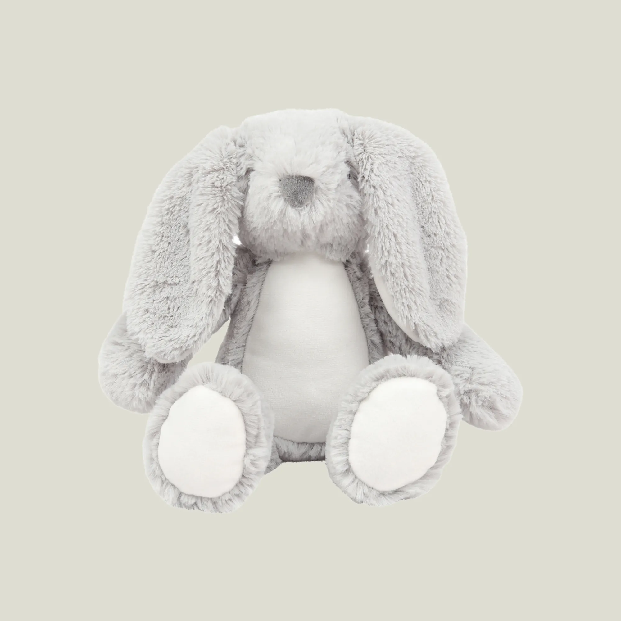 Personalised Grey Bunny Soft Toy