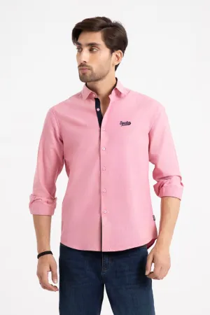 Pink Casual Shirt