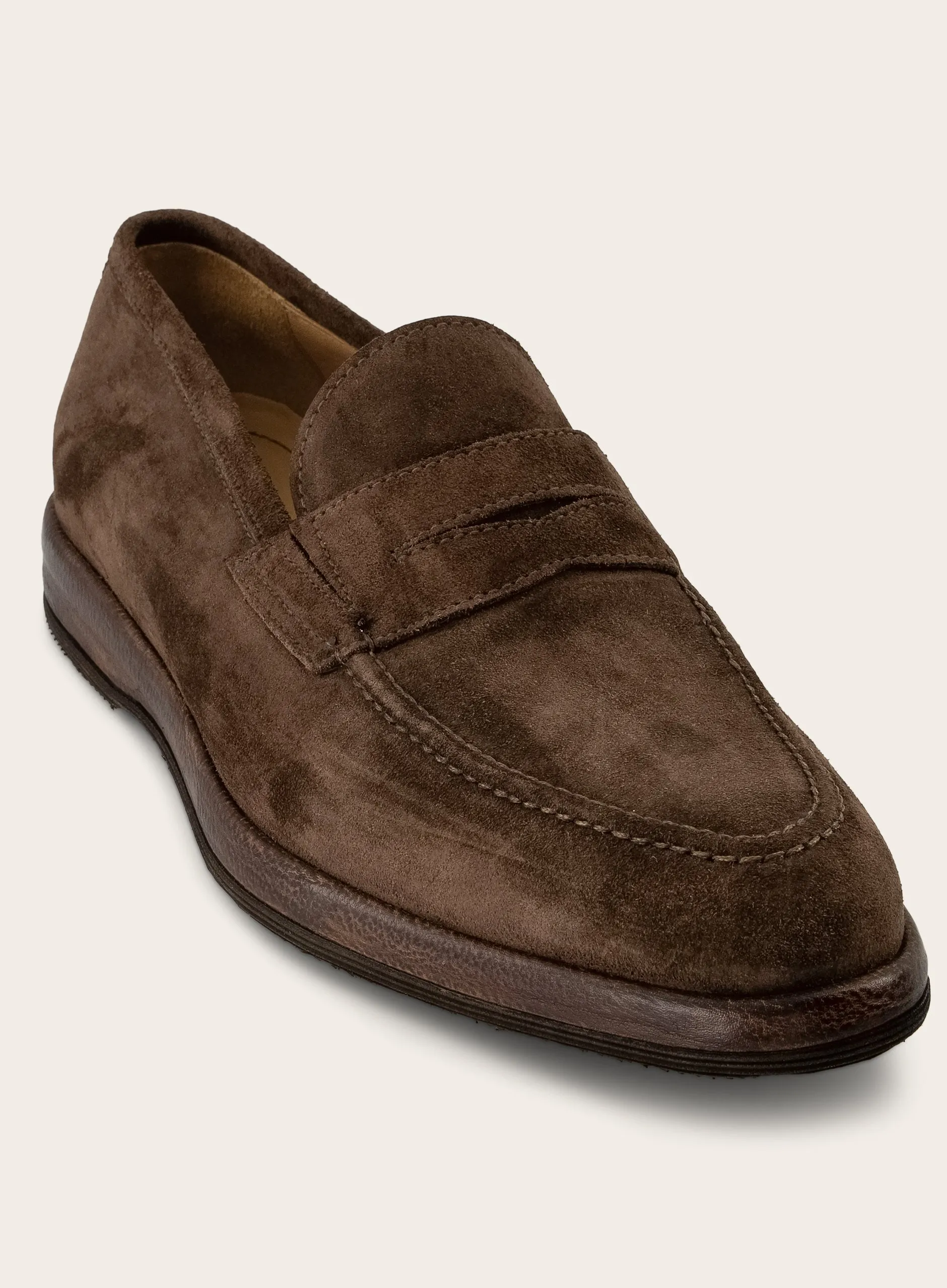 Principe Welt loafers van suède