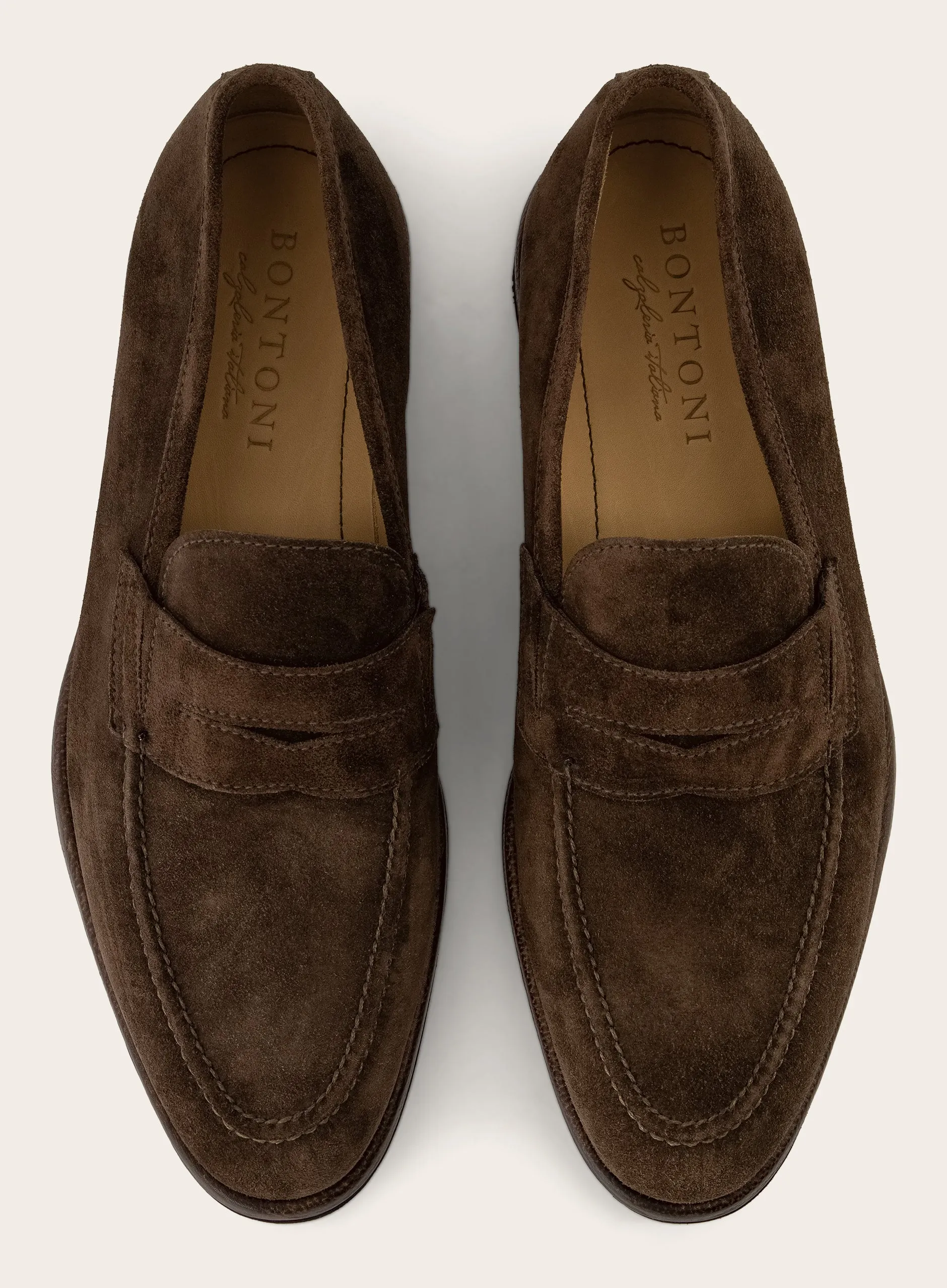Principe Welt loafers van suède
