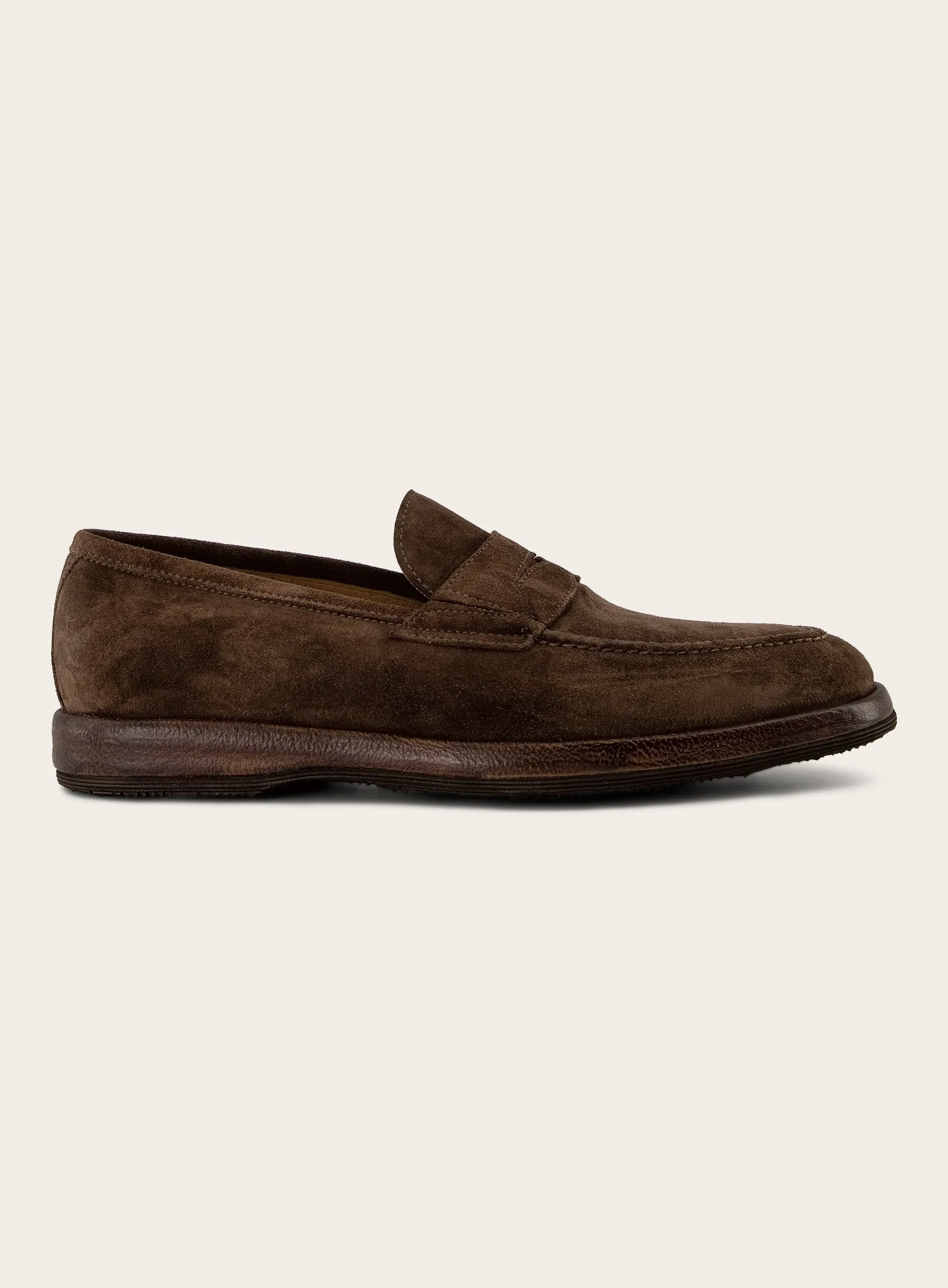 Principe Welt loafers van suède