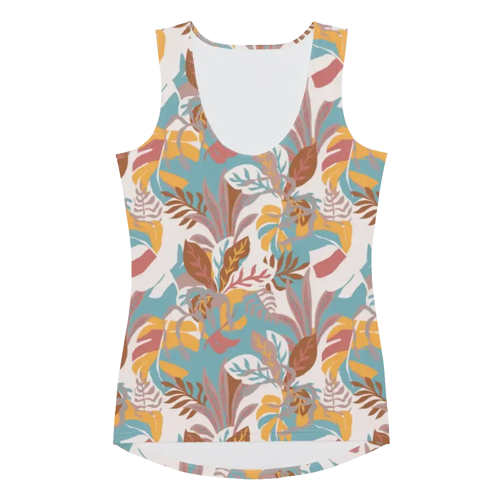 Printed Tank Top_Soft Autumn