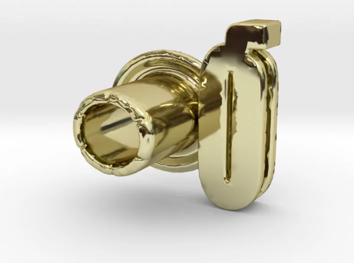 (Q) Round 3D Eyelet 3/16 Inch Left Hole