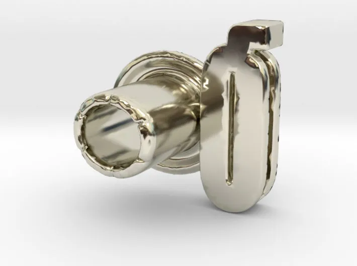 (Q) Round 3D Eyelet 3/16 Inch Left Hole