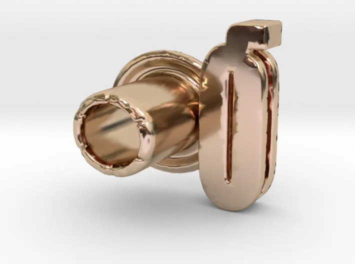 (Q) Round 3D Eyelet 3/16 Inch Left Hole
