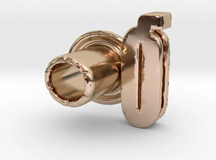 (Q) Round 3D Eyelet 3/16 Inch Left Hole