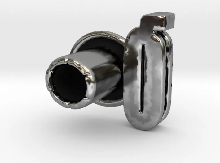 (Q) Round 3D Eyelet 3/16 Inch Left Hole