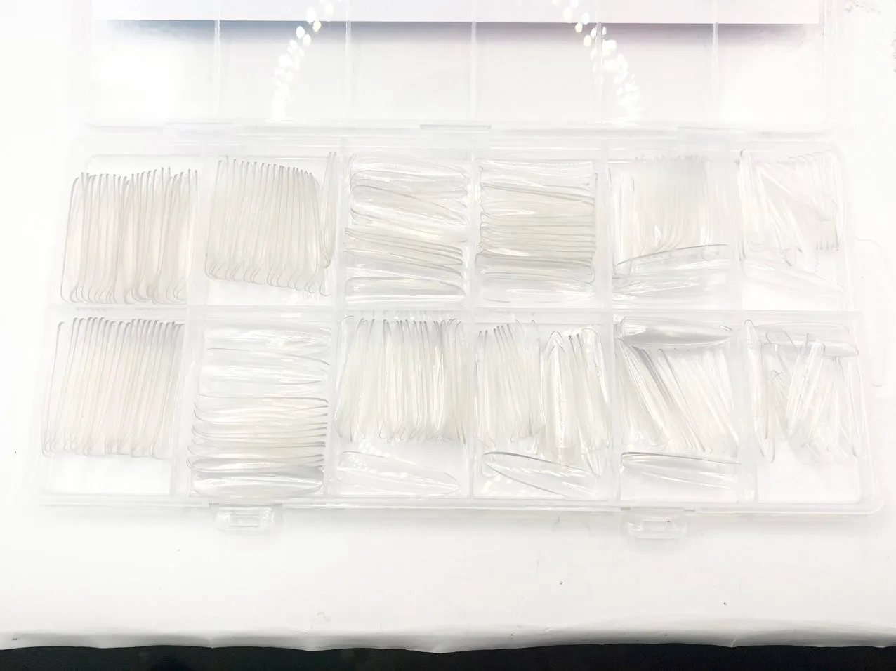 Queen - Full Cover Tips - Extra Long Almond 240pc