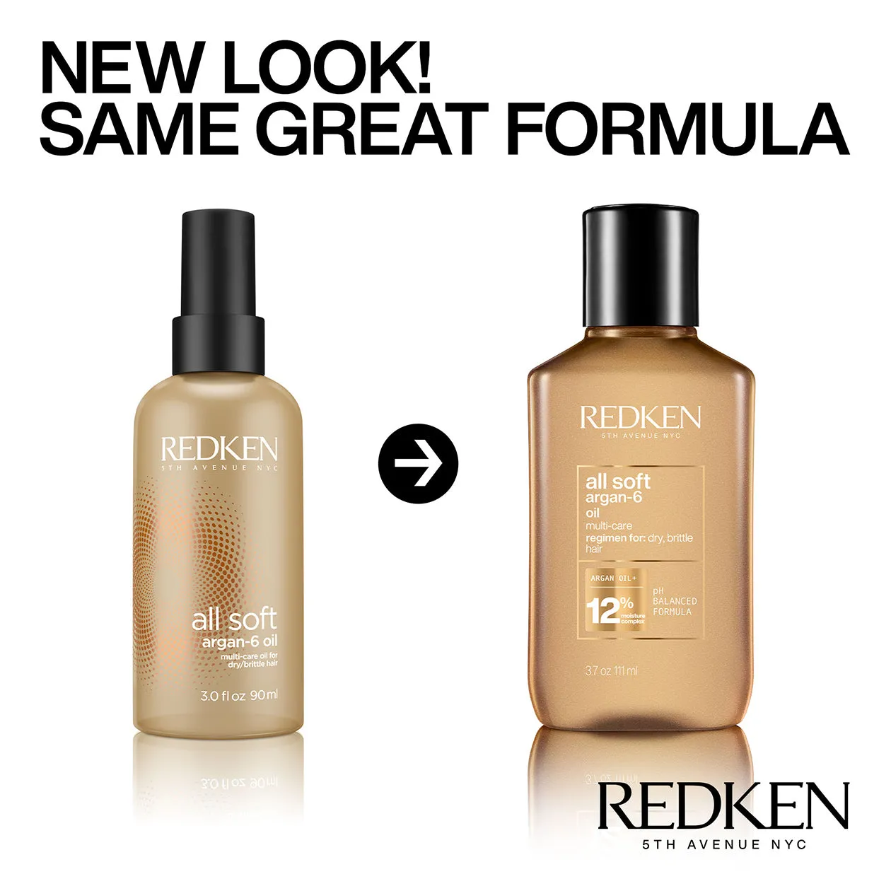 REDKEN - All Soft Argan Oil 3.8 oz.