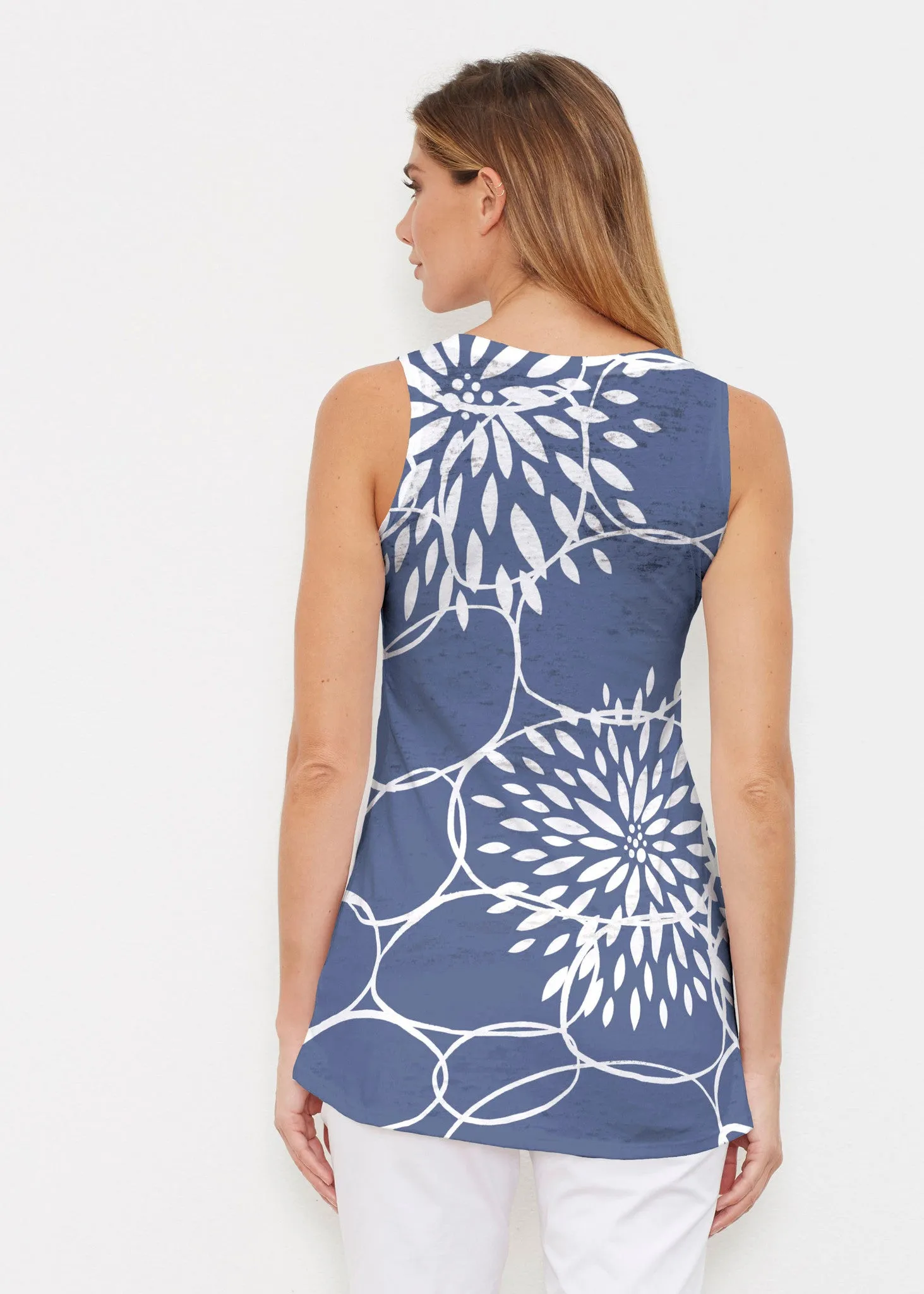 Reflection Navy (11040) ~ Signature High-low Tank
