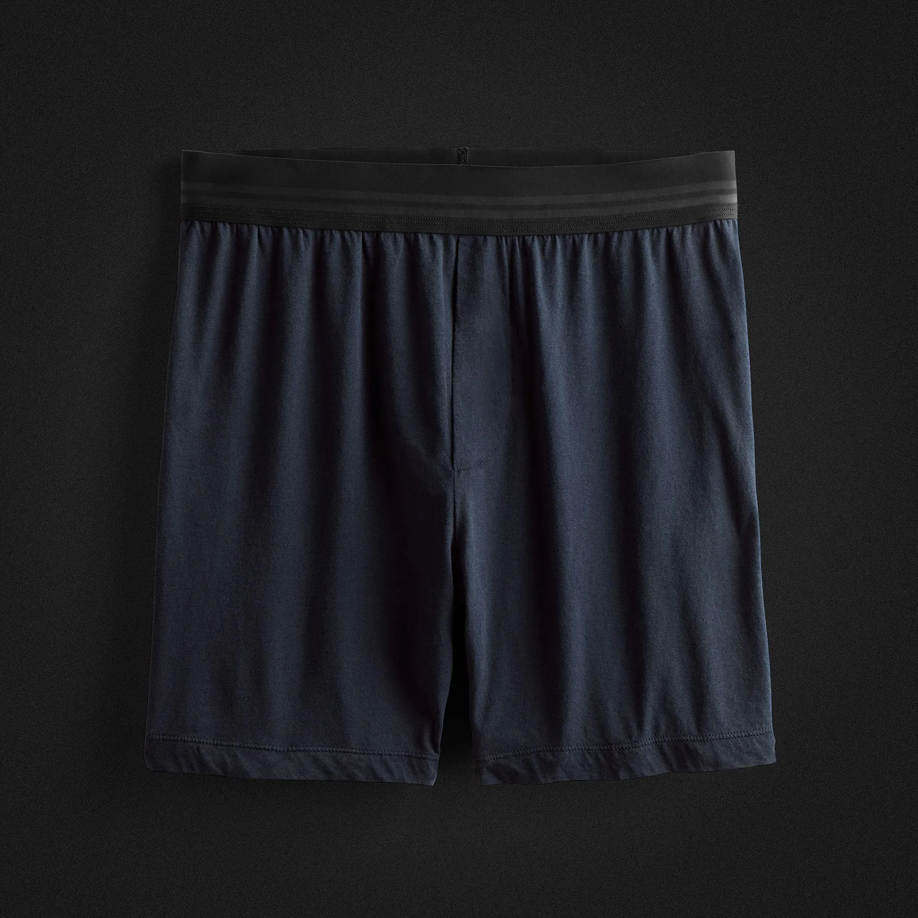 Relaxed Fit Boxer Short 3 Pack - Black/White/French Navy