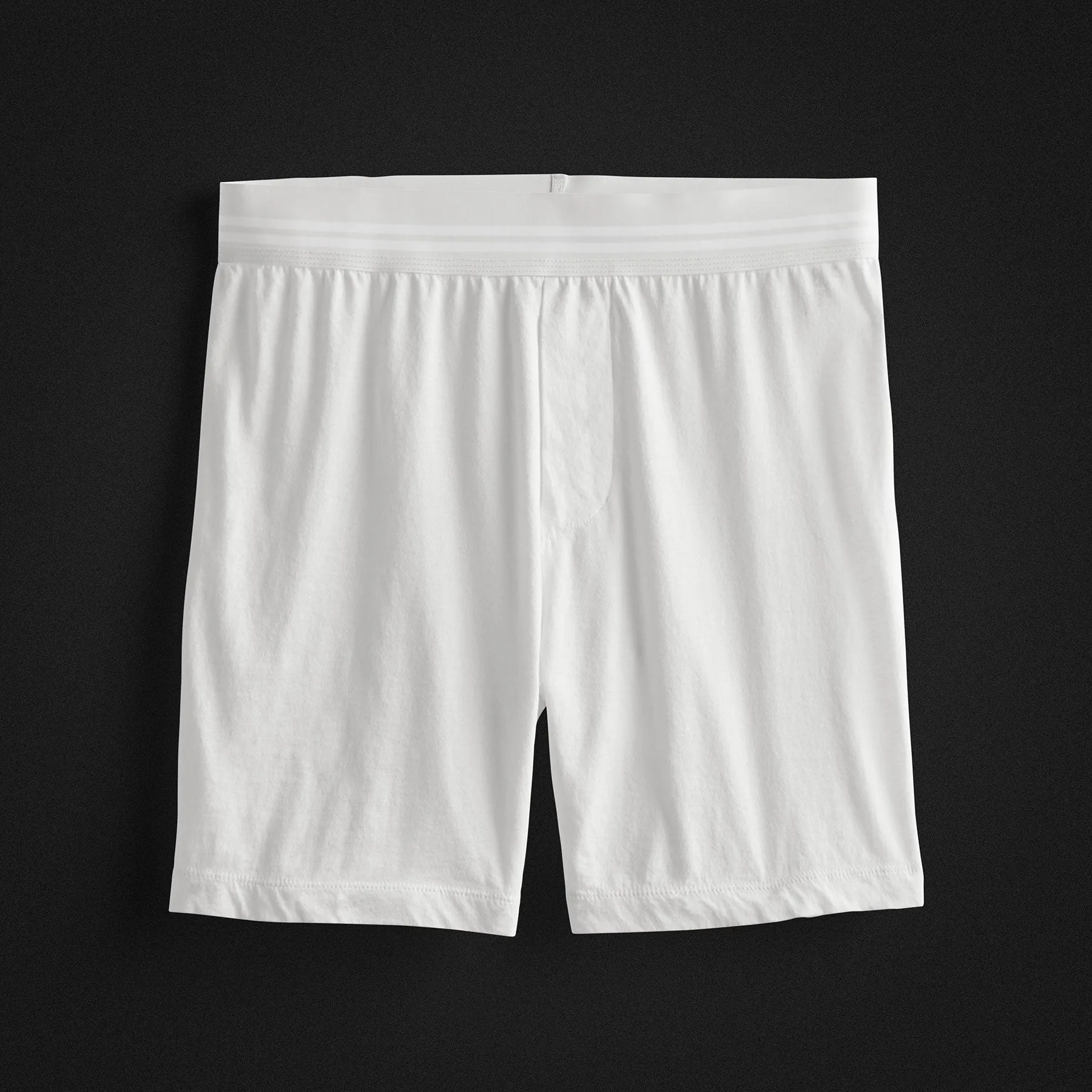 Relaxed Fit Boxer Short 3 Pack - Black/White/French Navy