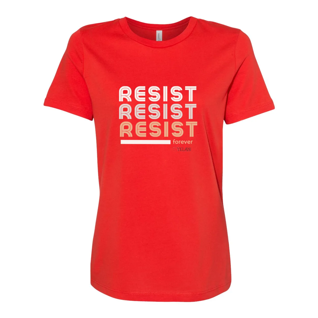 Resist -  Women’s Relaxed Jersey Tee