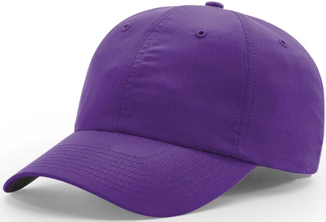 Richardson Relaxed Lite Performance Cap Purple