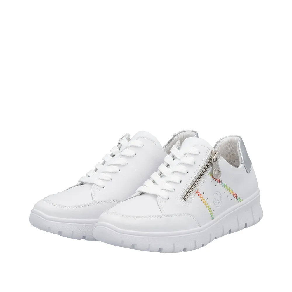 Rieker - N1313-80 - Weiss/Silber - Shoes