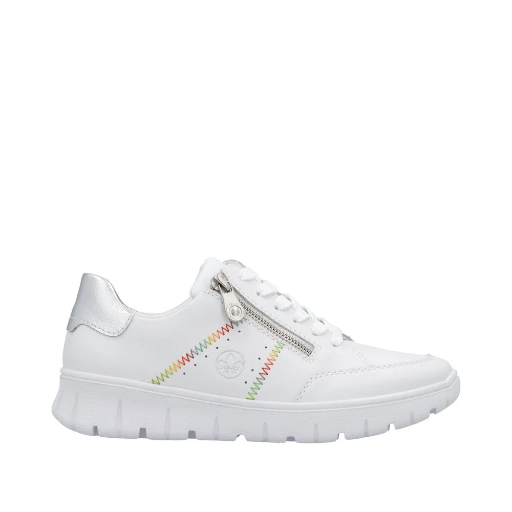 Rieker - N1313-80 - Weiss/Silber - Shoes