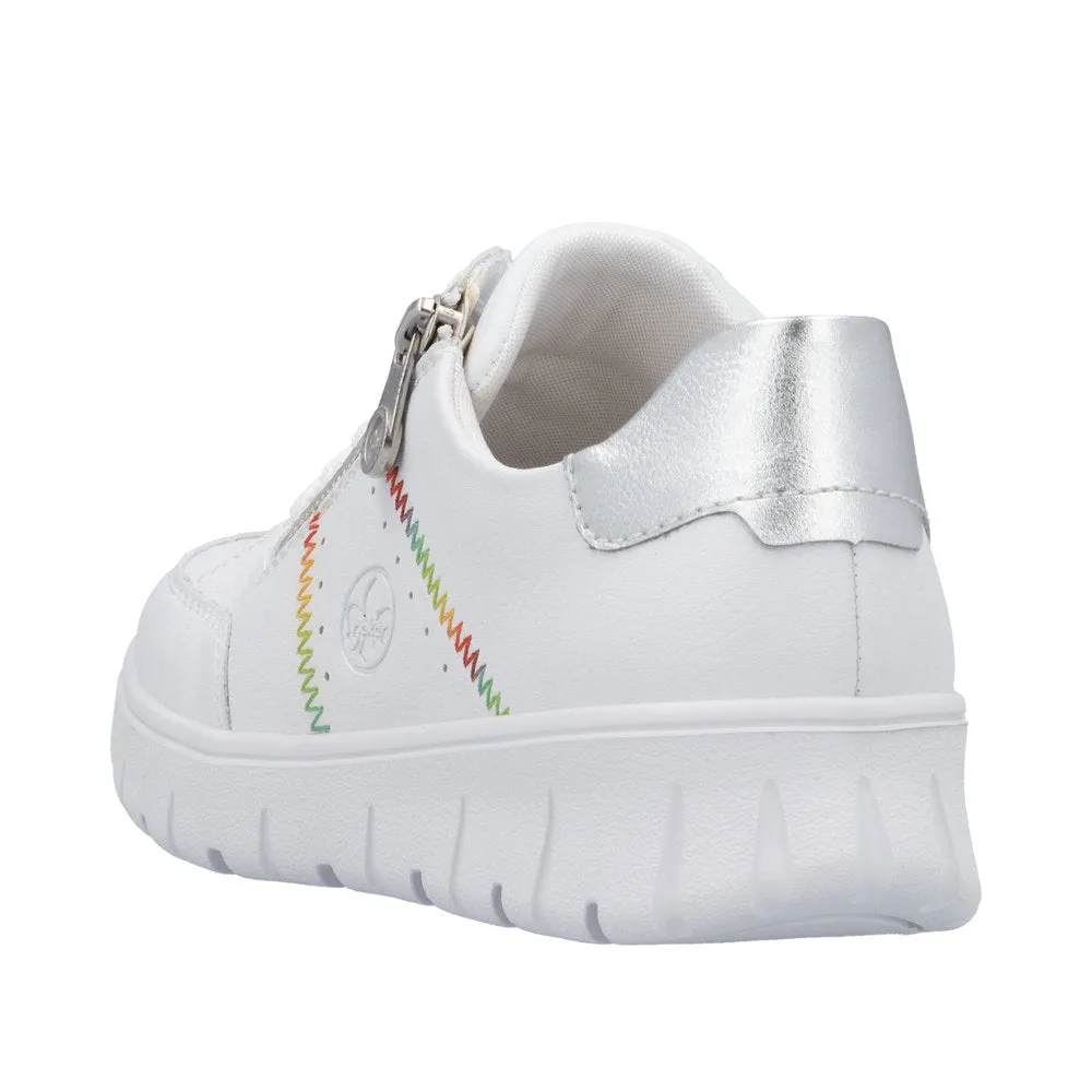 Rieker - N1313-80 - Weiss/Silber - Shoes