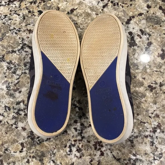 Rothy’s Original Slip-On Sneak grey camouflage