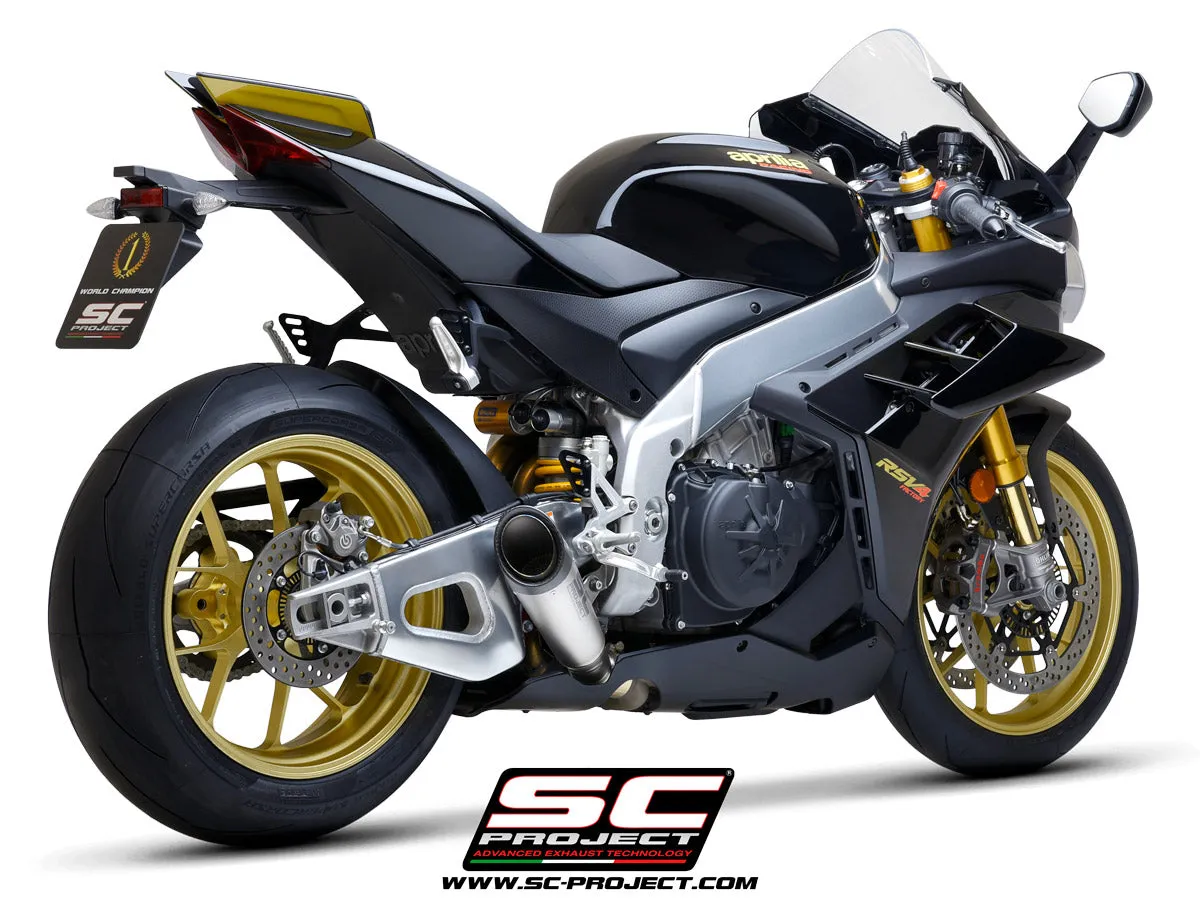 S1 Exhaust by SC-Project for Aprilia RSV4 1100 Factory 2021-2023