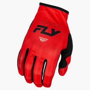 SALES SAMPLE: FLY Racing Lite Gloves Red/Black LG