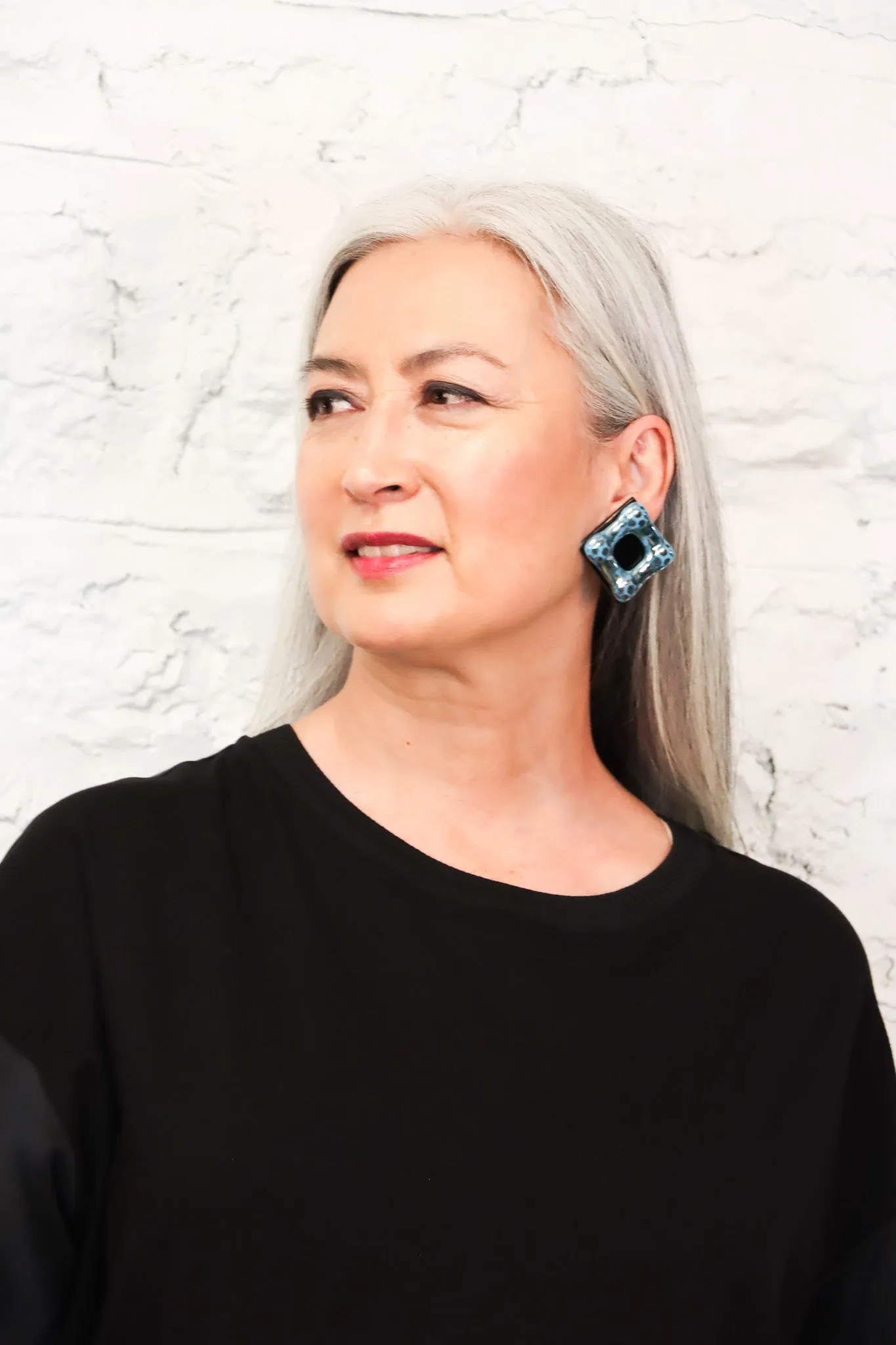 Sally Bass Frame Clip-On Earrings (2 Styles)