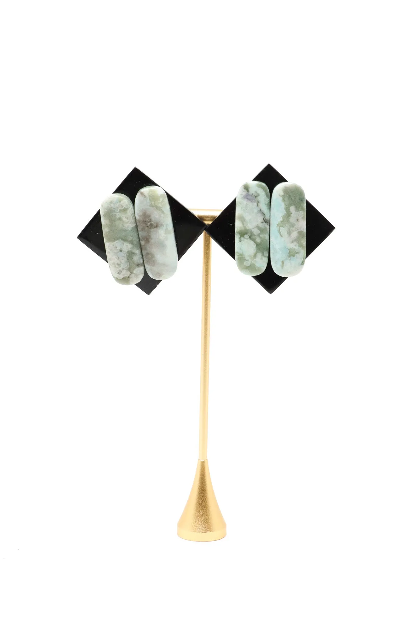 Sally Bass Rhiolite Stone Clips