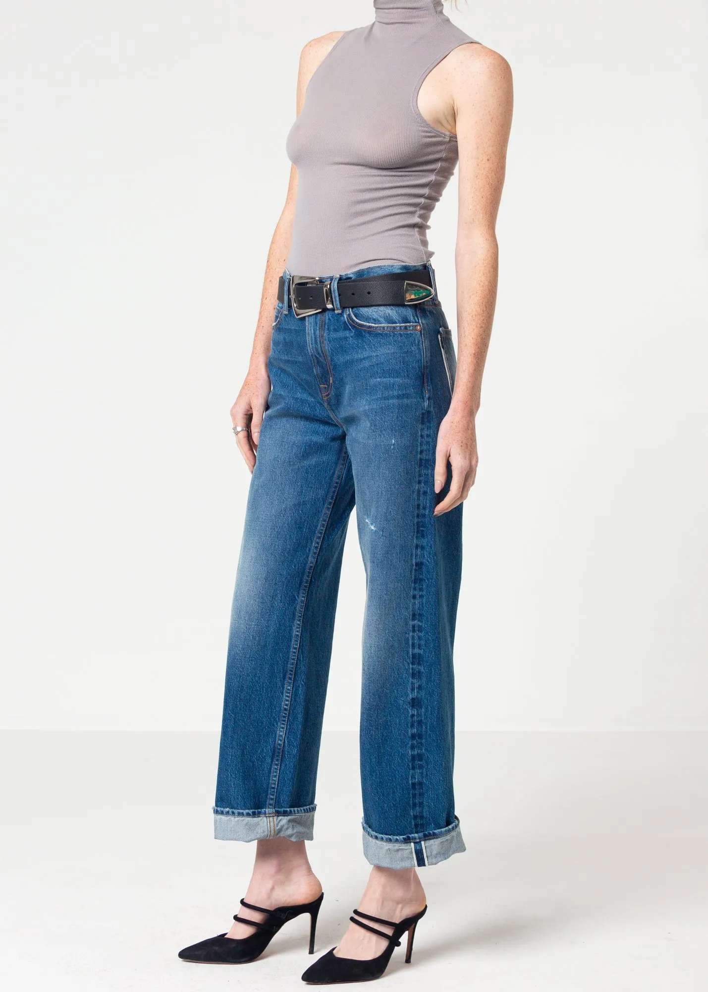 Selma Loose Straight Selvedge