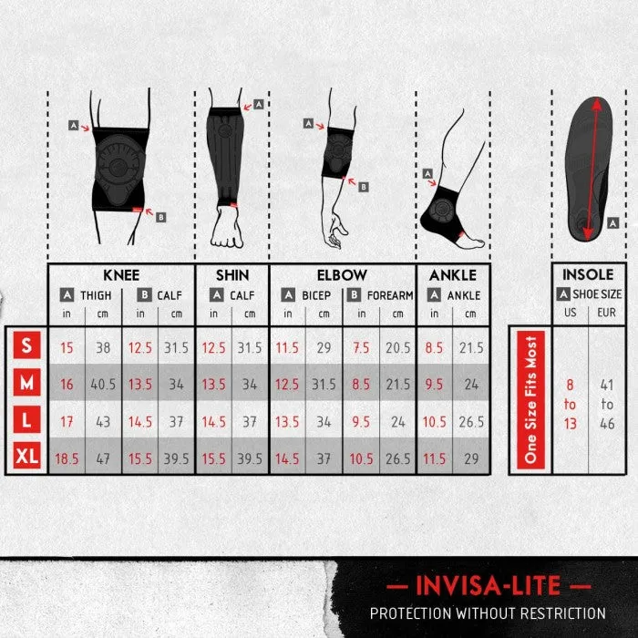 SHADOW INVISA LITE KNEE PADS