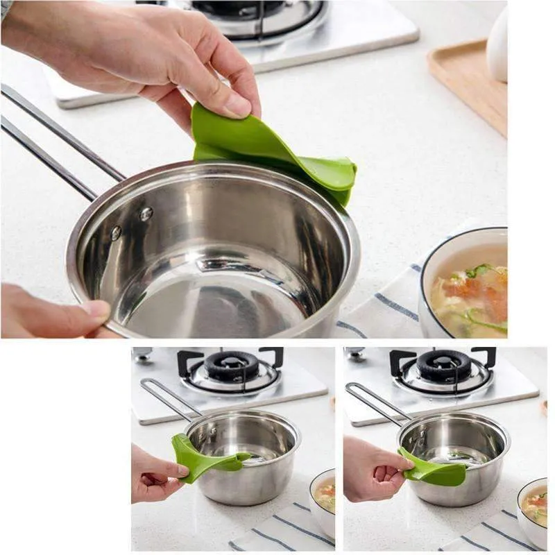 Silicone Slip On Pour Spout For Bowls Pots & Pans