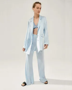 SILK LAUNDRY | Relaxed Blazer | Sky
