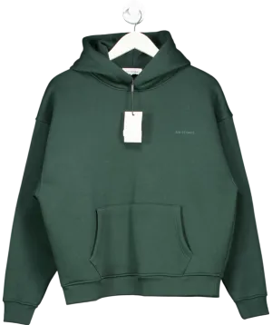 Six Stories Green Relaxed Hoodie UK S