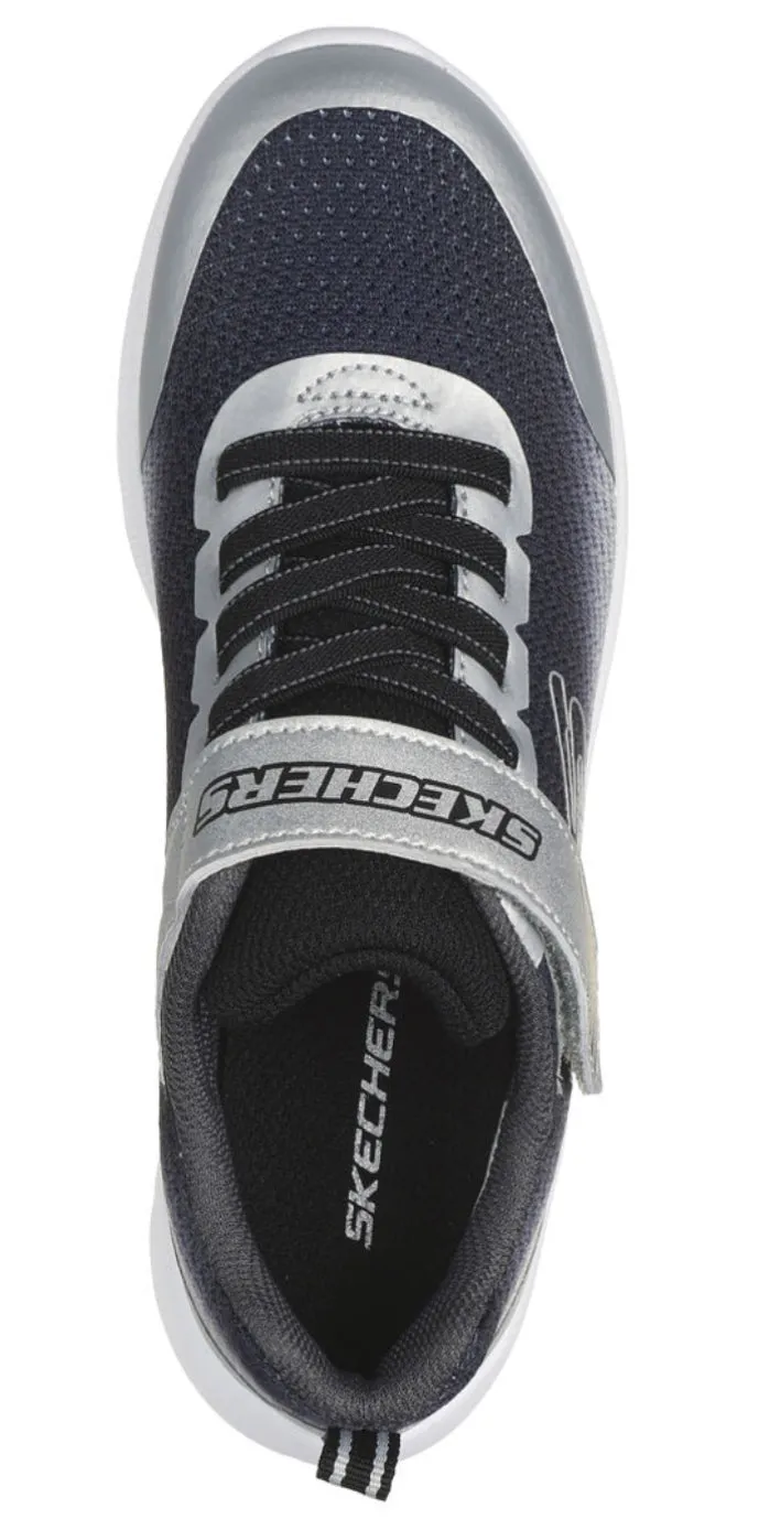 Sketchers Girls “Zorva” Grey Ombré Sneakers: Size 11 to 3
