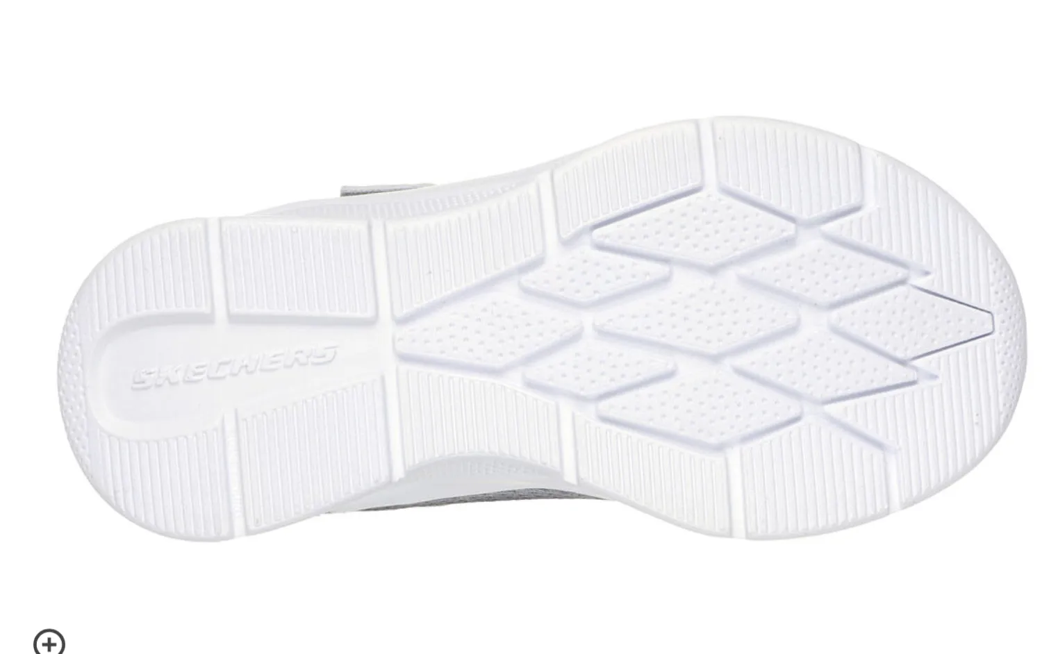 Sketchers Girls “Zorva” Grey Ombré Sneakers: Size 11 to 3