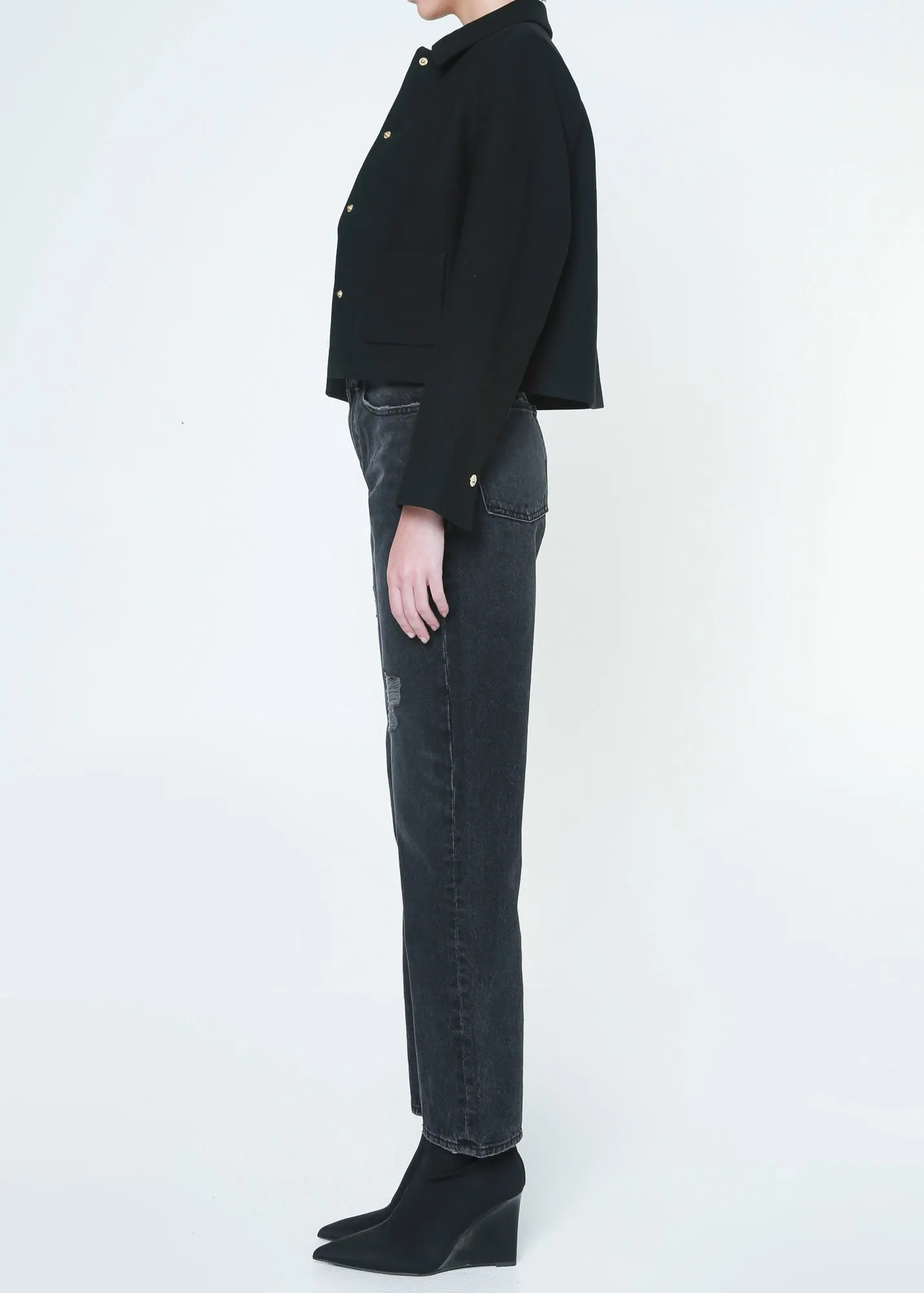 Slacker High Rise Relaxed Straight