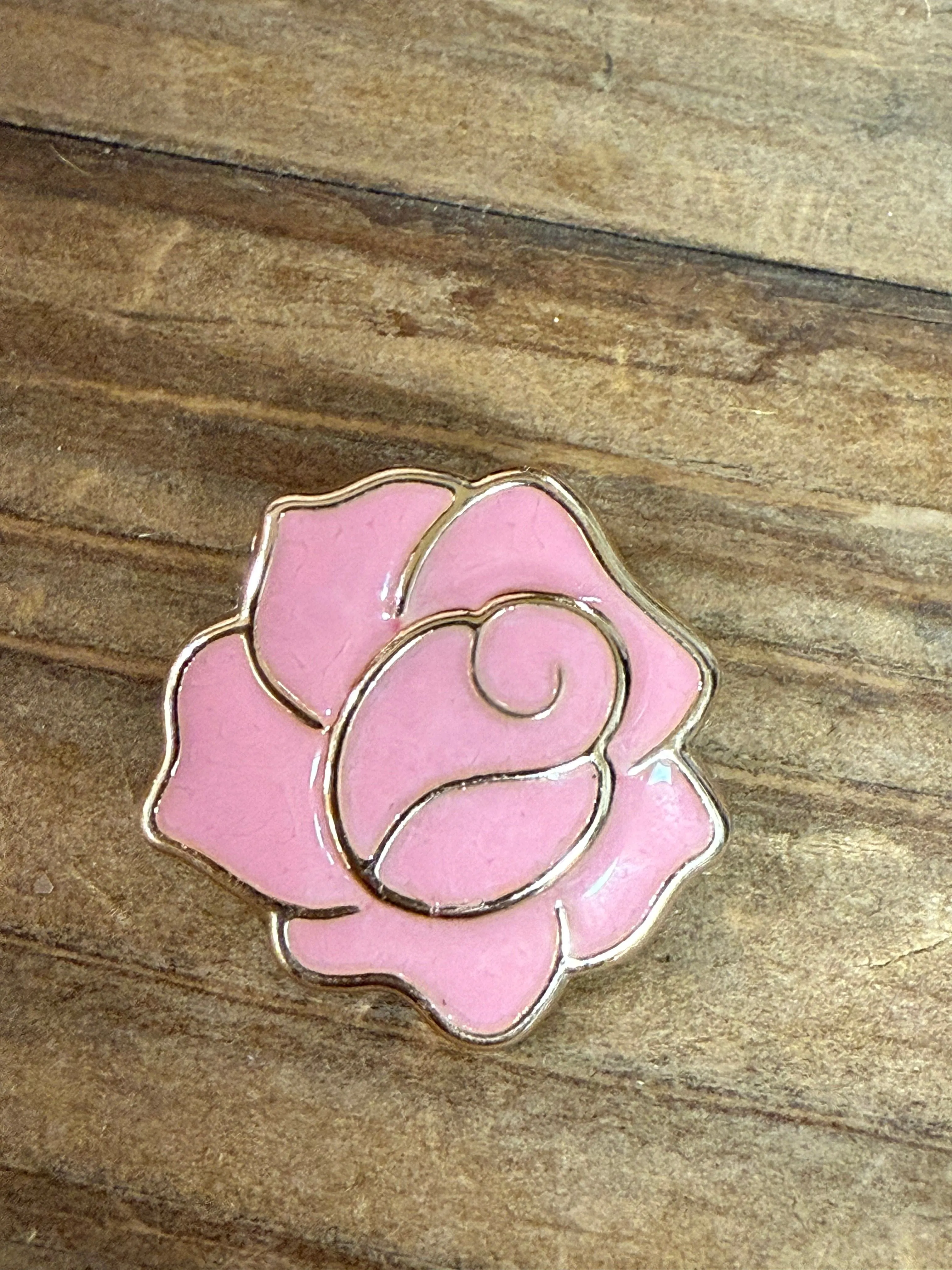 Sneaker Charms - Love & Pink Flowers