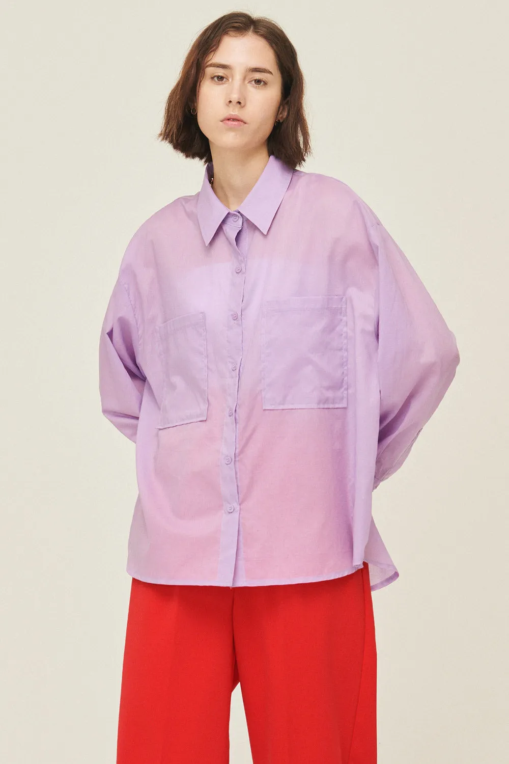 Sophia Relaxed Fit Cotton Shirt