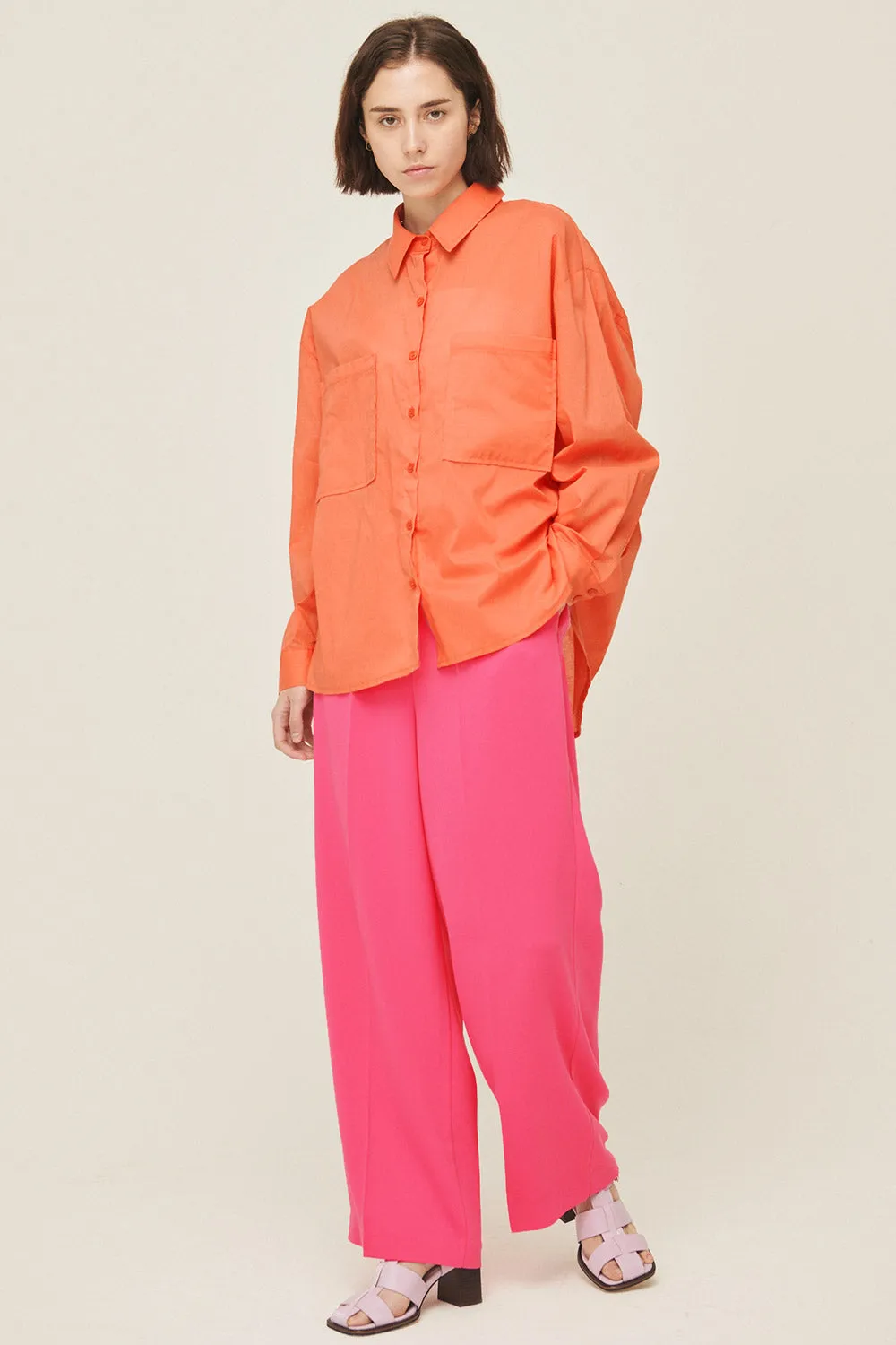 Sophia Relaxed Fit Cotton Shirt