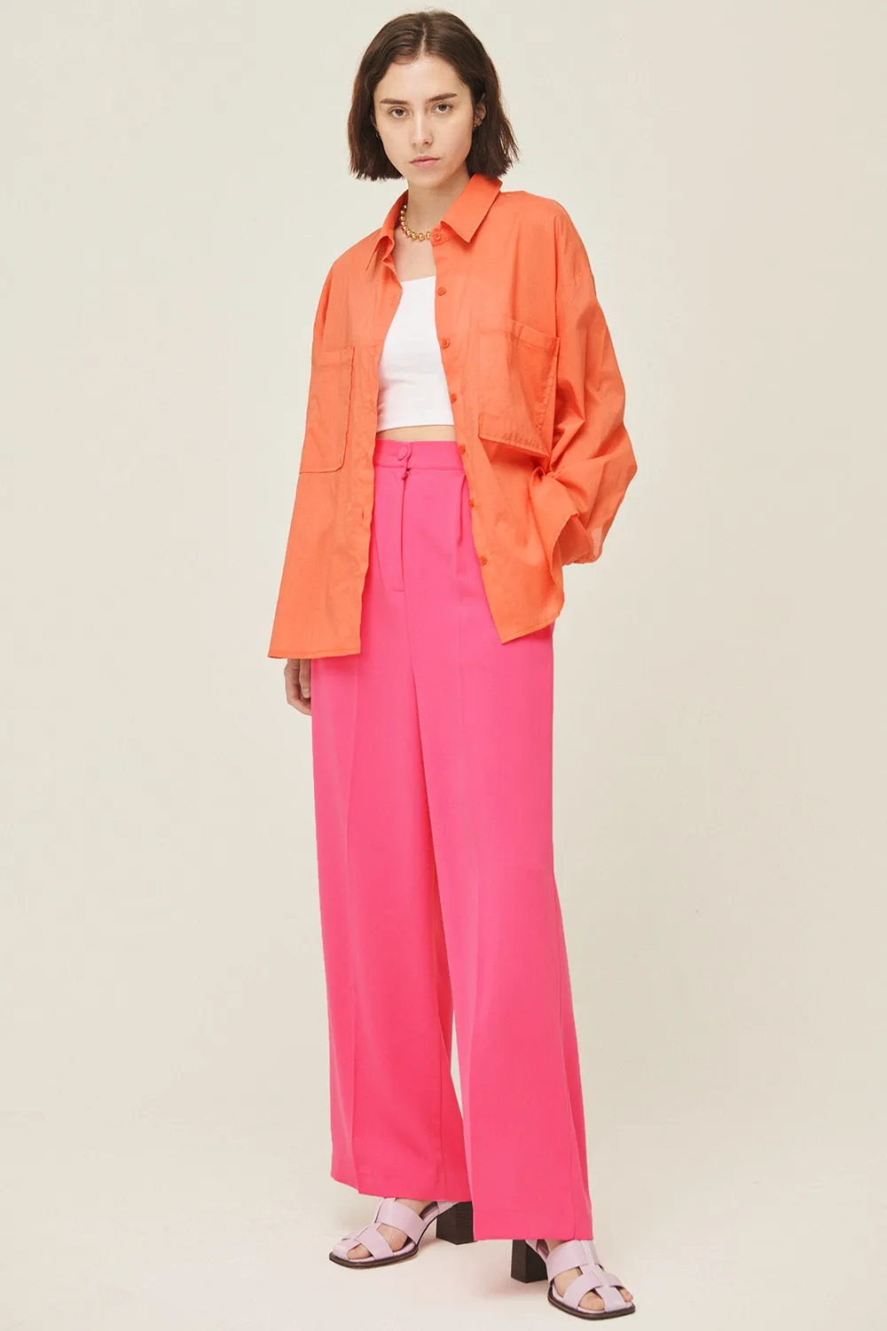 Sophia Relaxed Fit Cotton Shirt