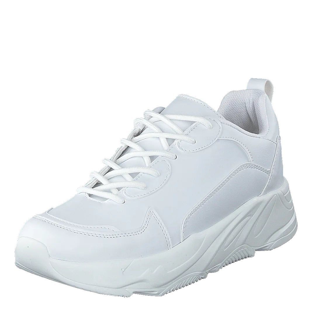 Sporty Chunky Trainers White
