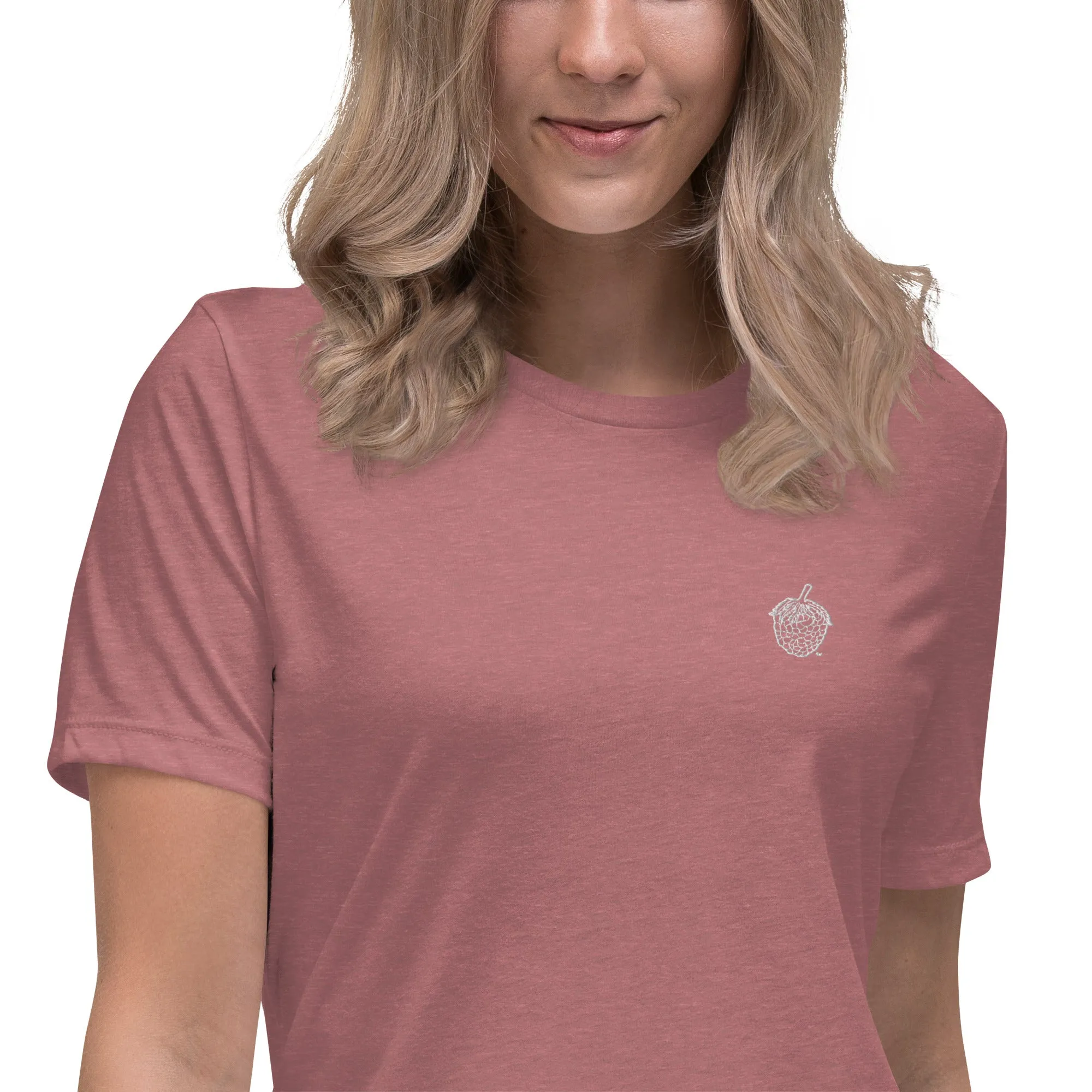 Stitched Berry Women's Relaxed T-Shirt