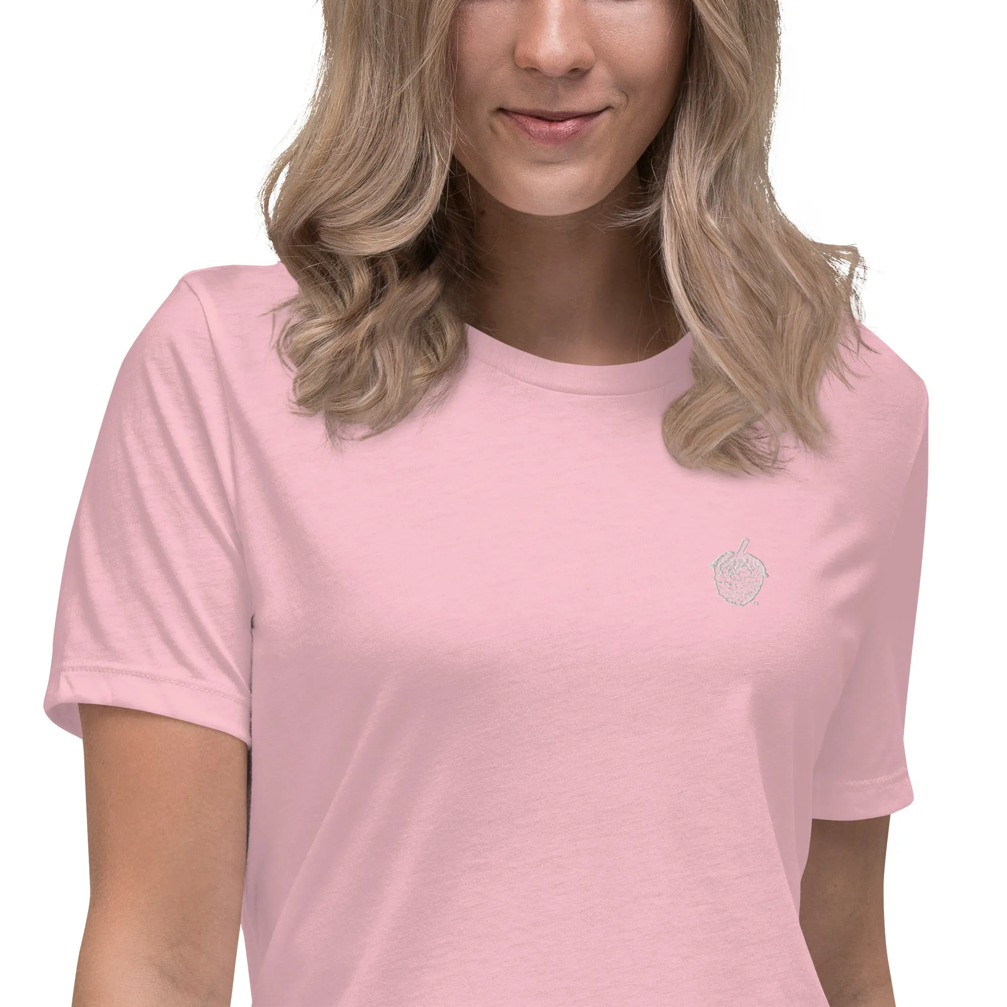 Stitched Berry Women's Relaxed T-Shirt