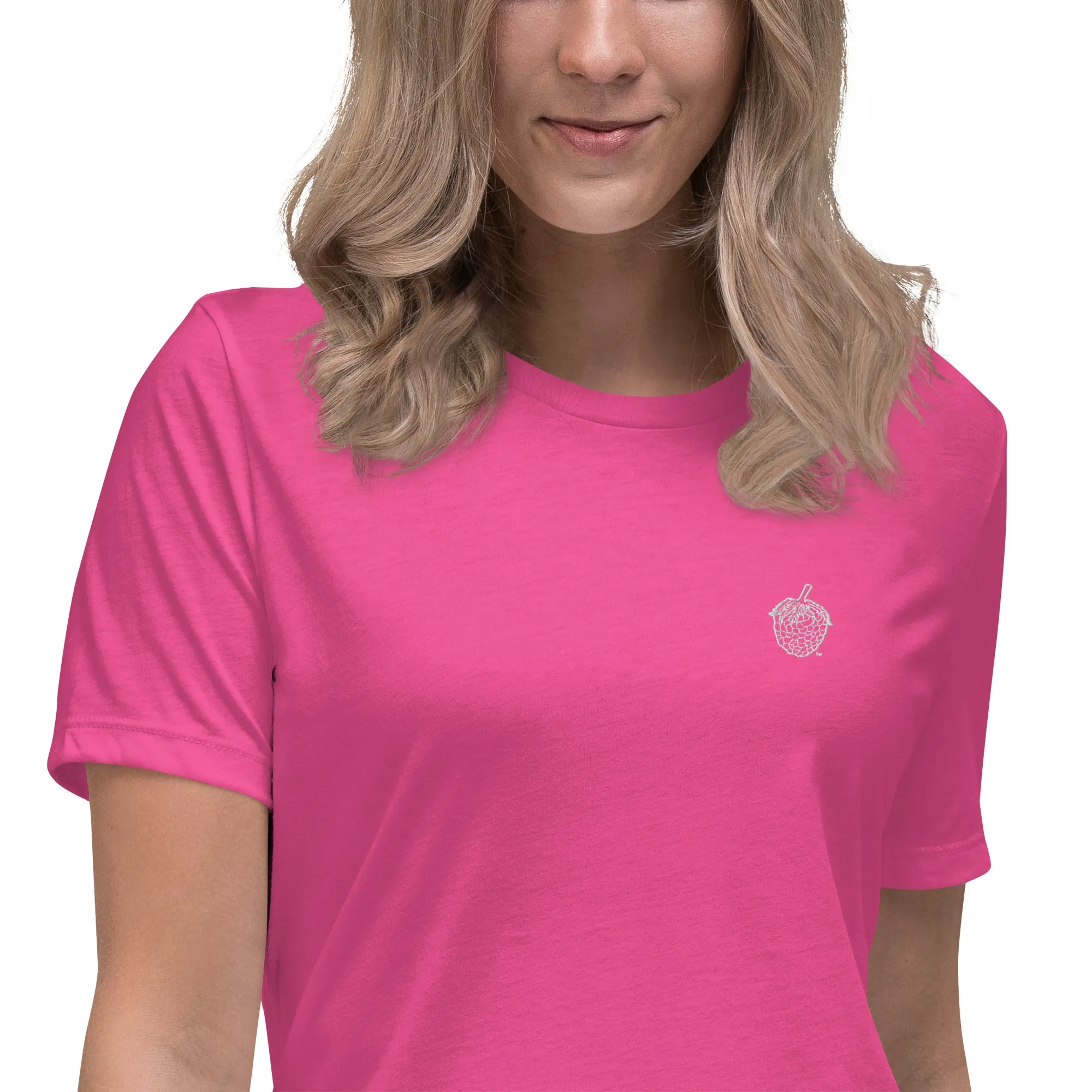 Stitched Berry Women's Relaxed T-Shirt