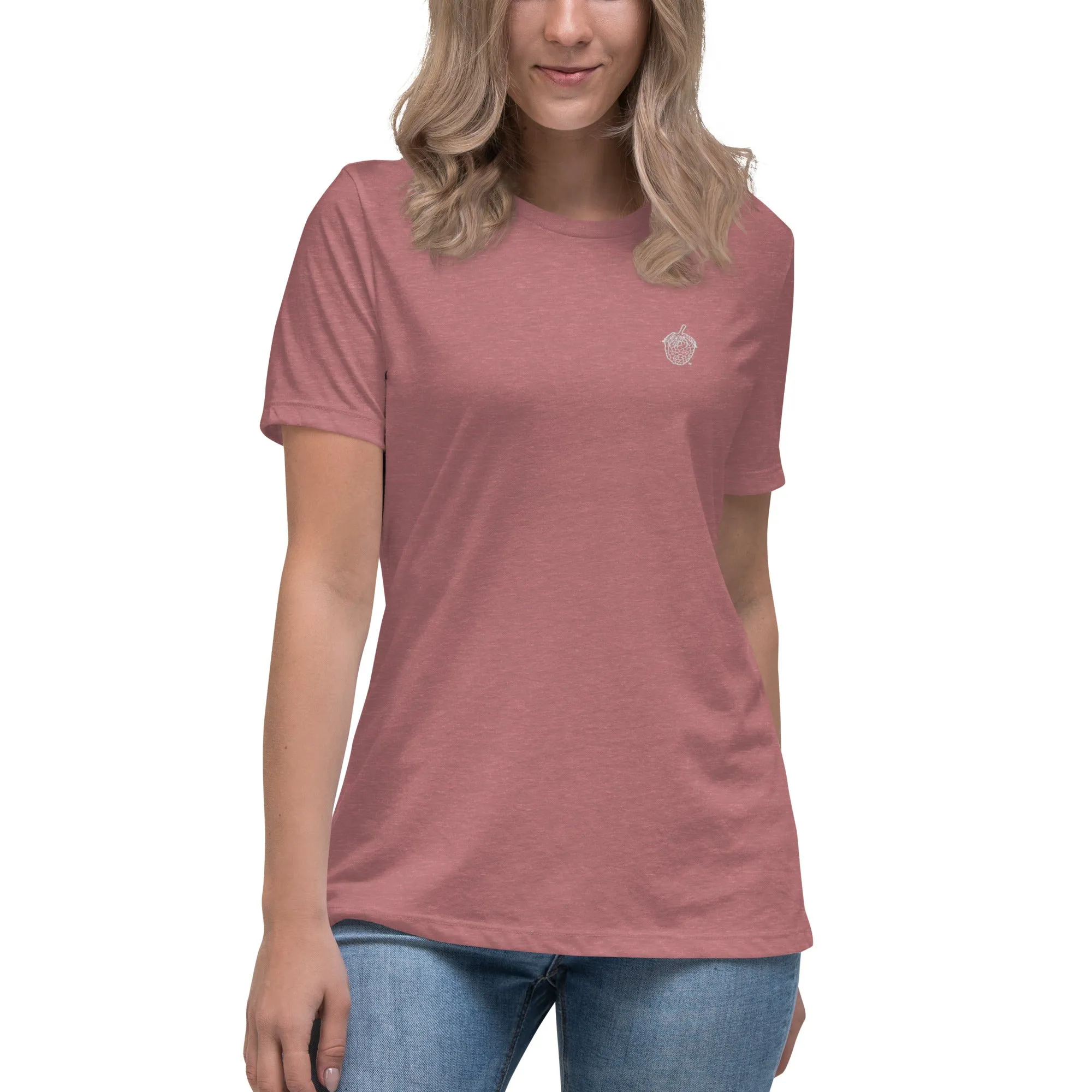 Stitched Berry Women's Relaxed T-Shirt