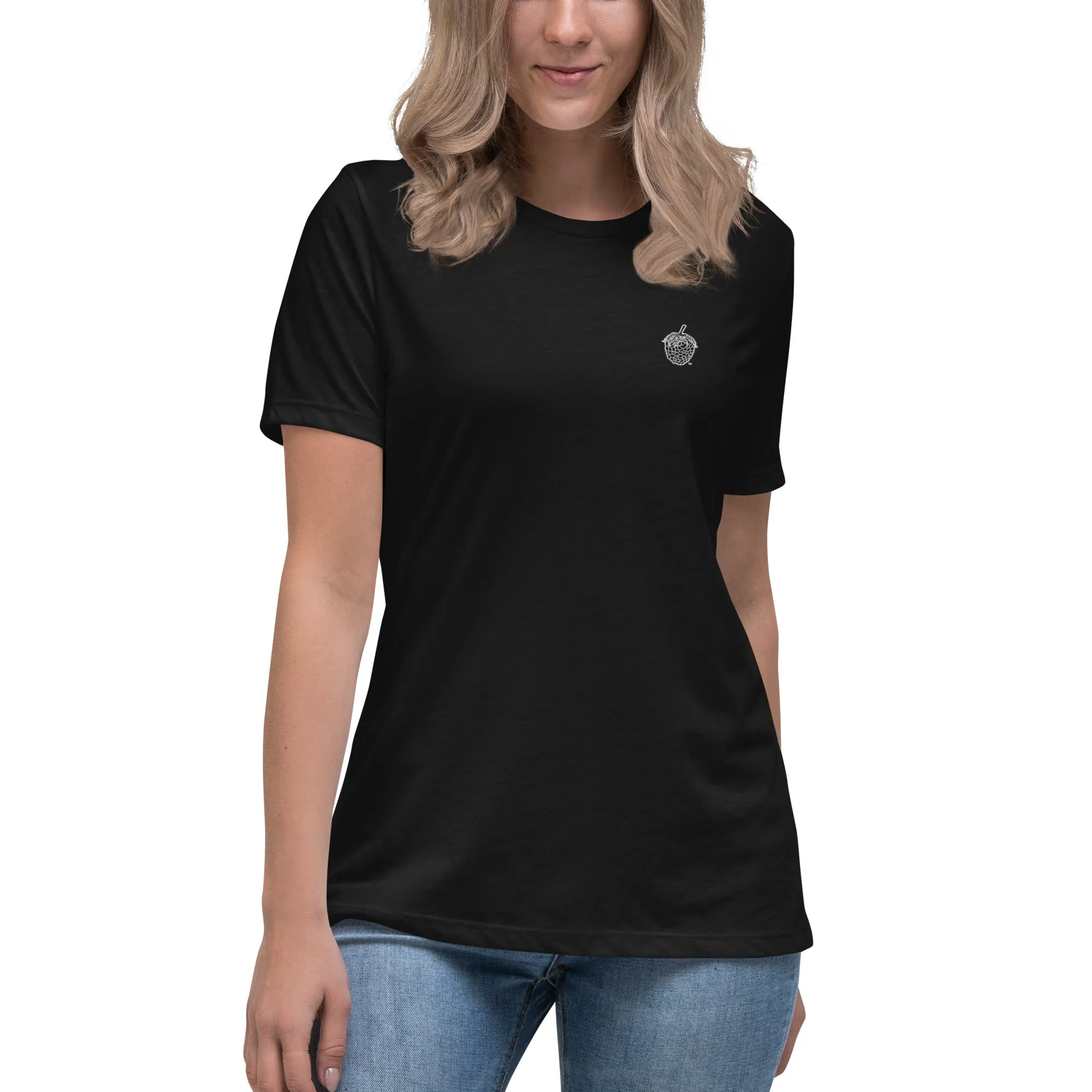 Stitched Berry Women's Relaxed T-Shirt