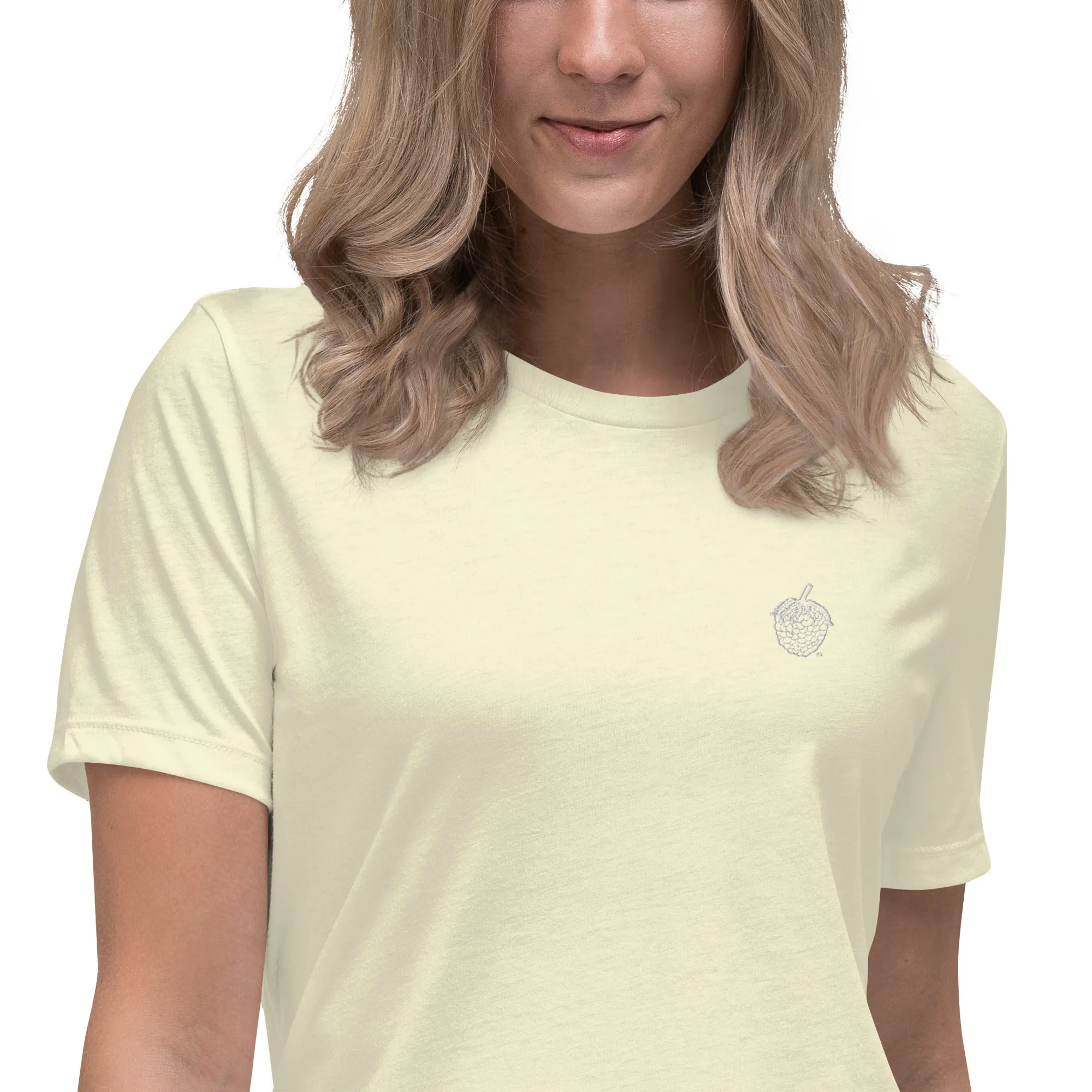 Stitched Berry Women's Relaxed T-Shirt