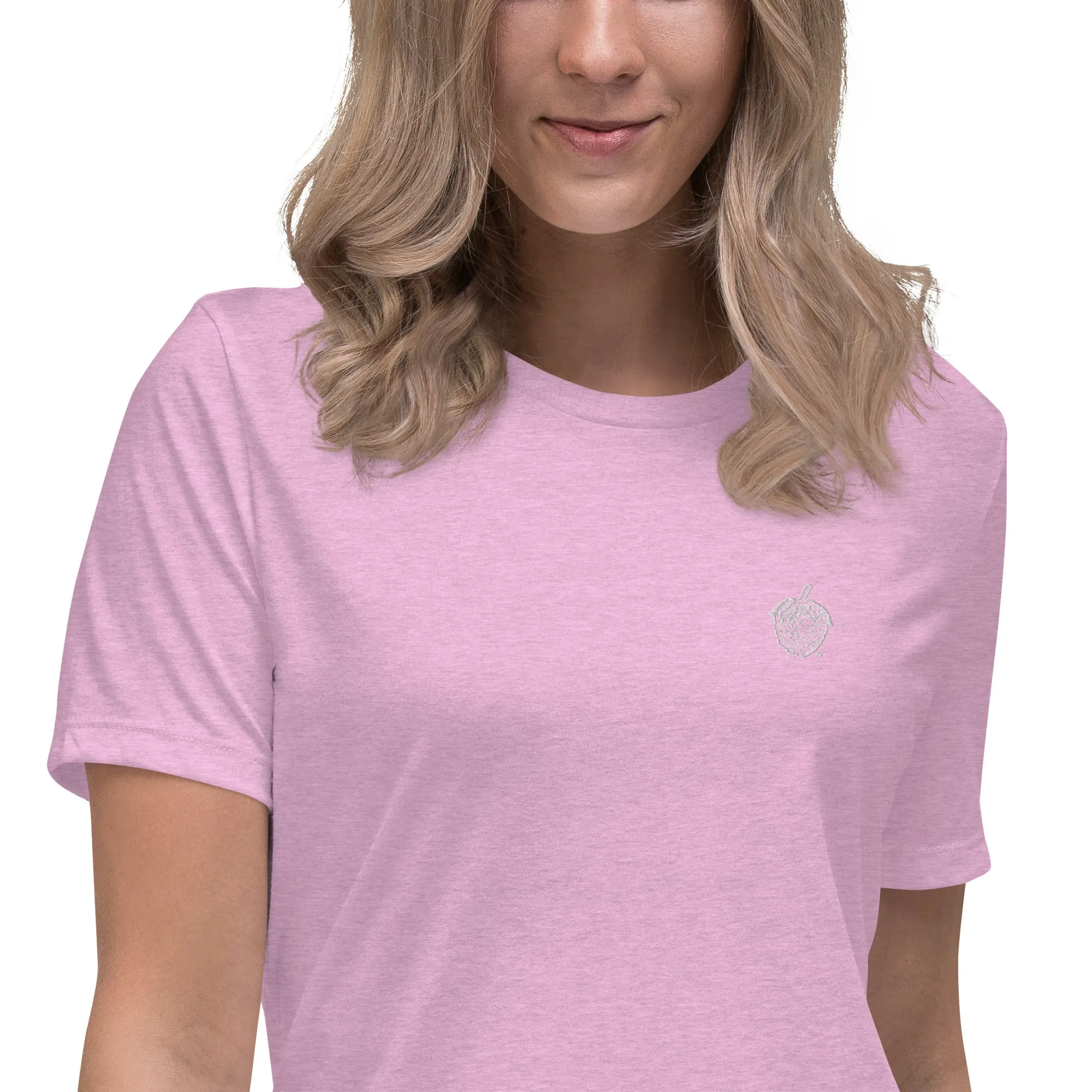 Stitched Berry Women's Relaxed T-Shirt